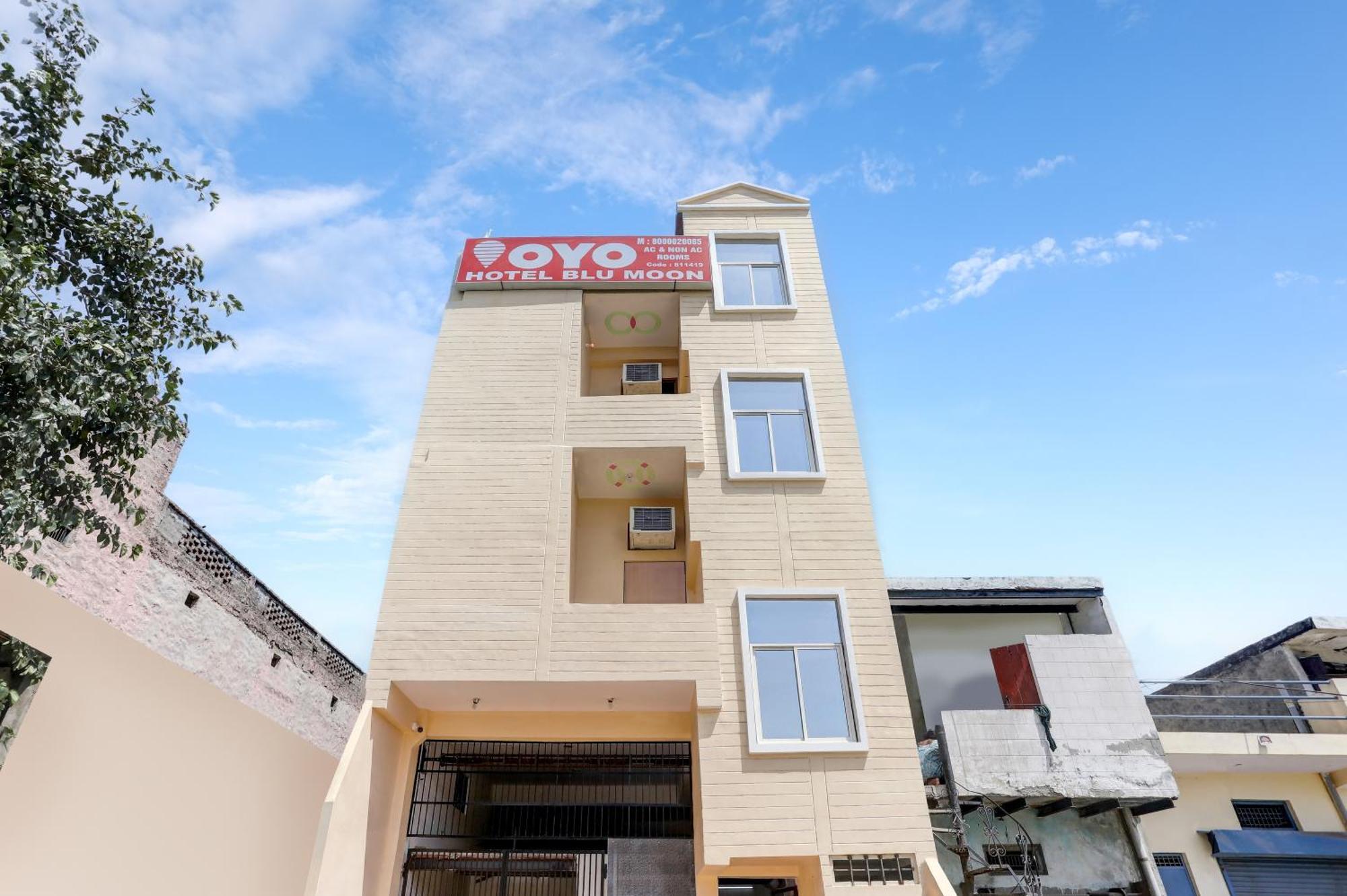 גאזיאבאד Hotel O Blu Moon מראה חיצוני תמונה